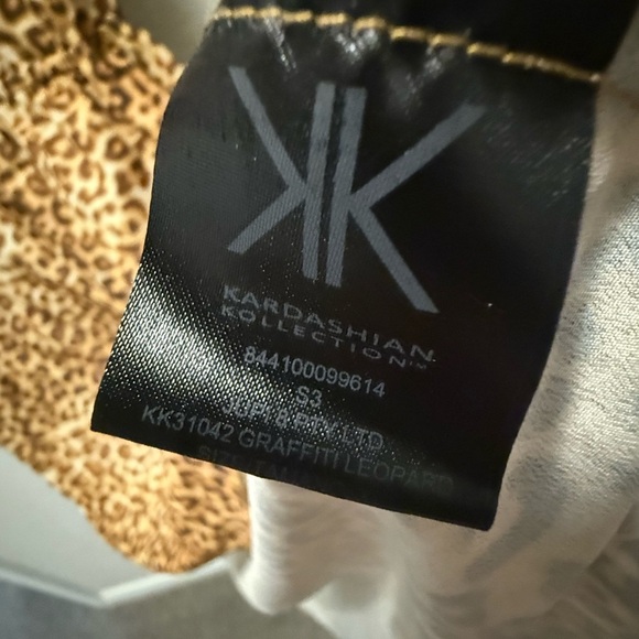 Kardashian Kollection Animal Print High Low Dress size XL - Picture 6 of 6